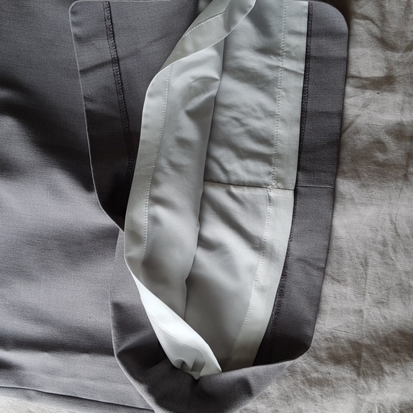 Lauren dress, size 10, white, grey. Mint condition. Not a single flaw! - Picture 6 of 6